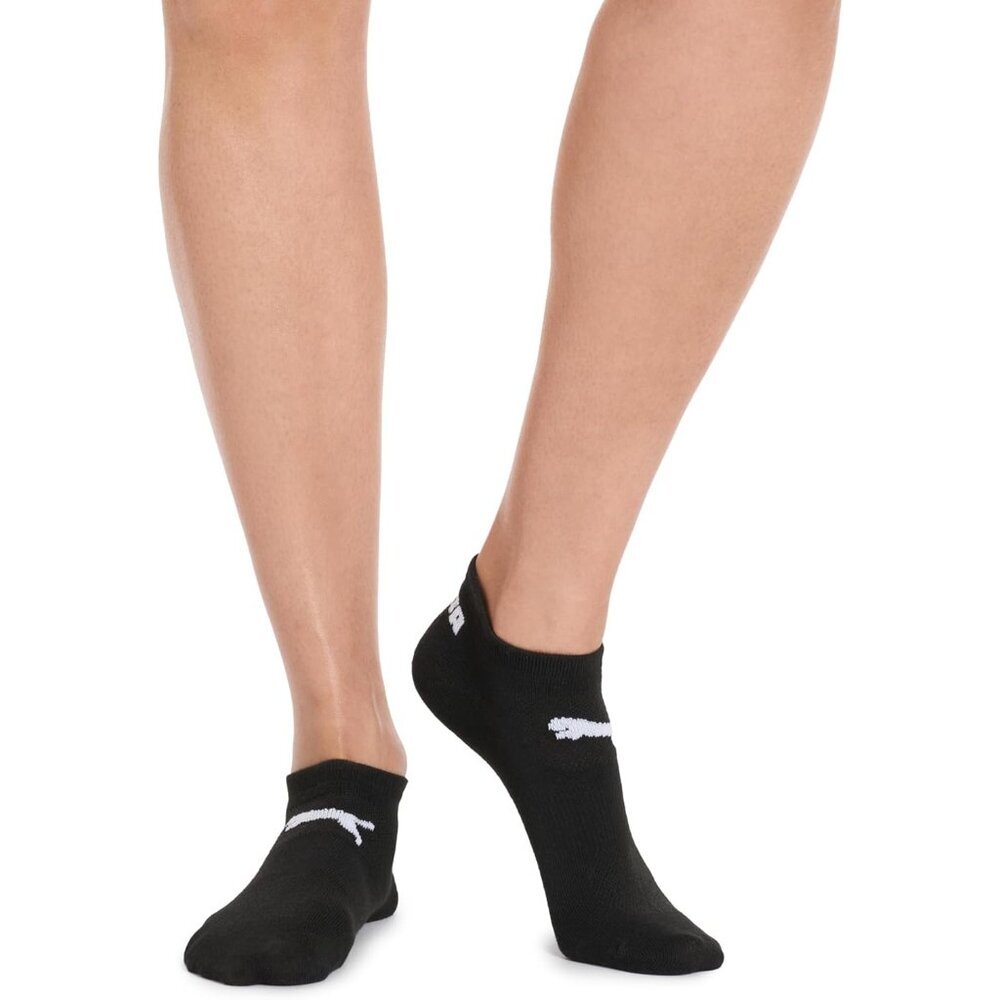 🆕Women Black Six-Pack Ankle-High Runner Half Terry Socks - Picture 2 of 6